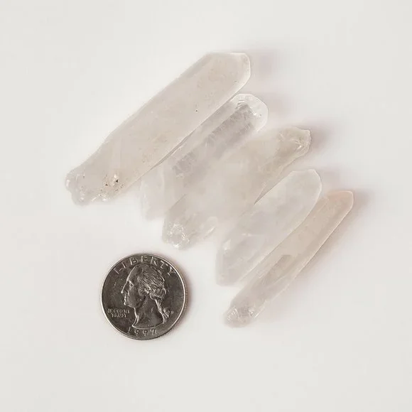 1/2 lb Medium Raw Quartz Crystal Points Natural Gemstone Mineral Rough Specimens - Picture 3 of 6